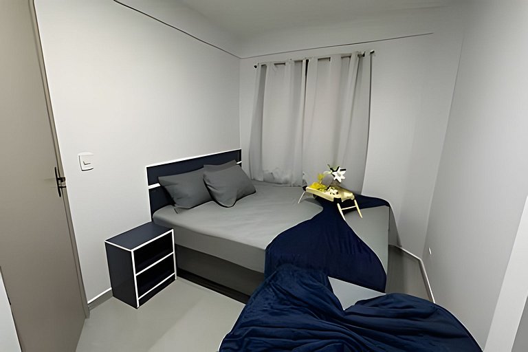 Flamingo pé na areia Matinhos - 101 -1 Quarto- 50m da praia