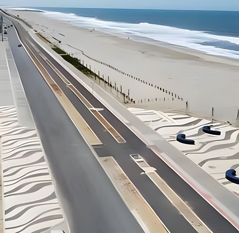 Flamingo pé na areia Matinhos - 101 -1 Quarto- 50m da praia