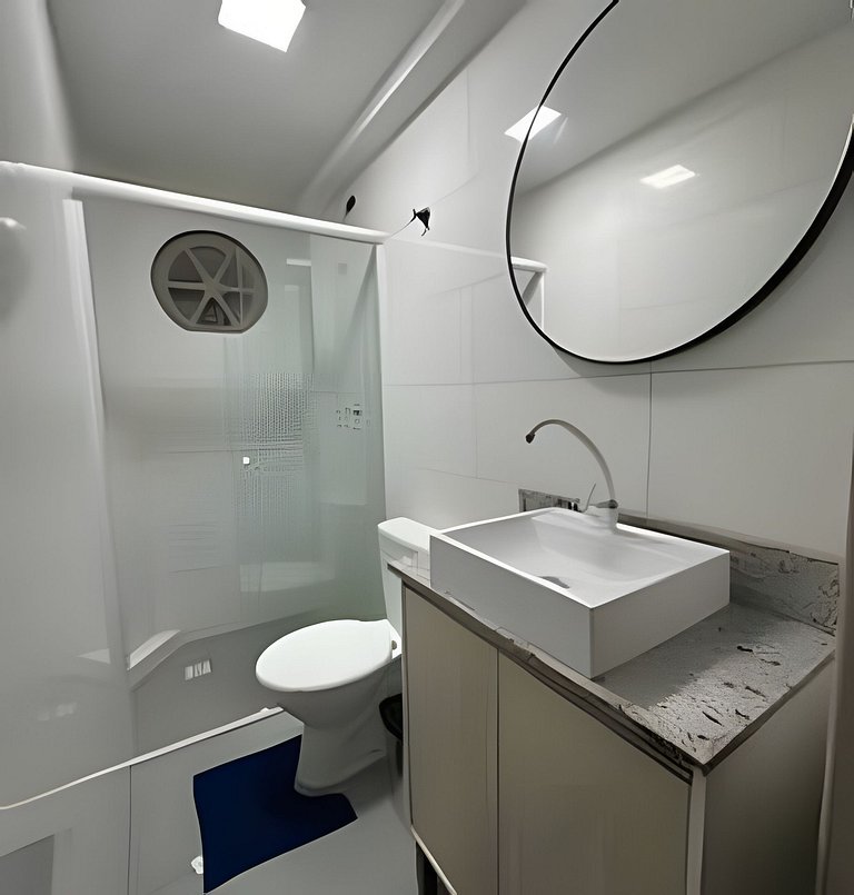 Flamingo pé na areia Matinhos - 101 -1 Quarto- 50m da praia