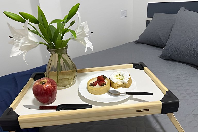 Flamingo pé na areia Matinhos - 311 -2 Quartos- Vista do mar