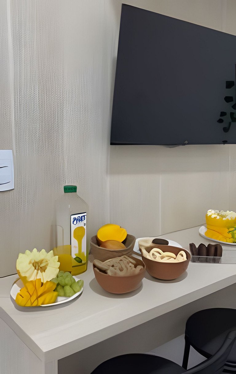 Flamingo pé na areia Matinhos - 311 -2 Quartos- Vista do mar