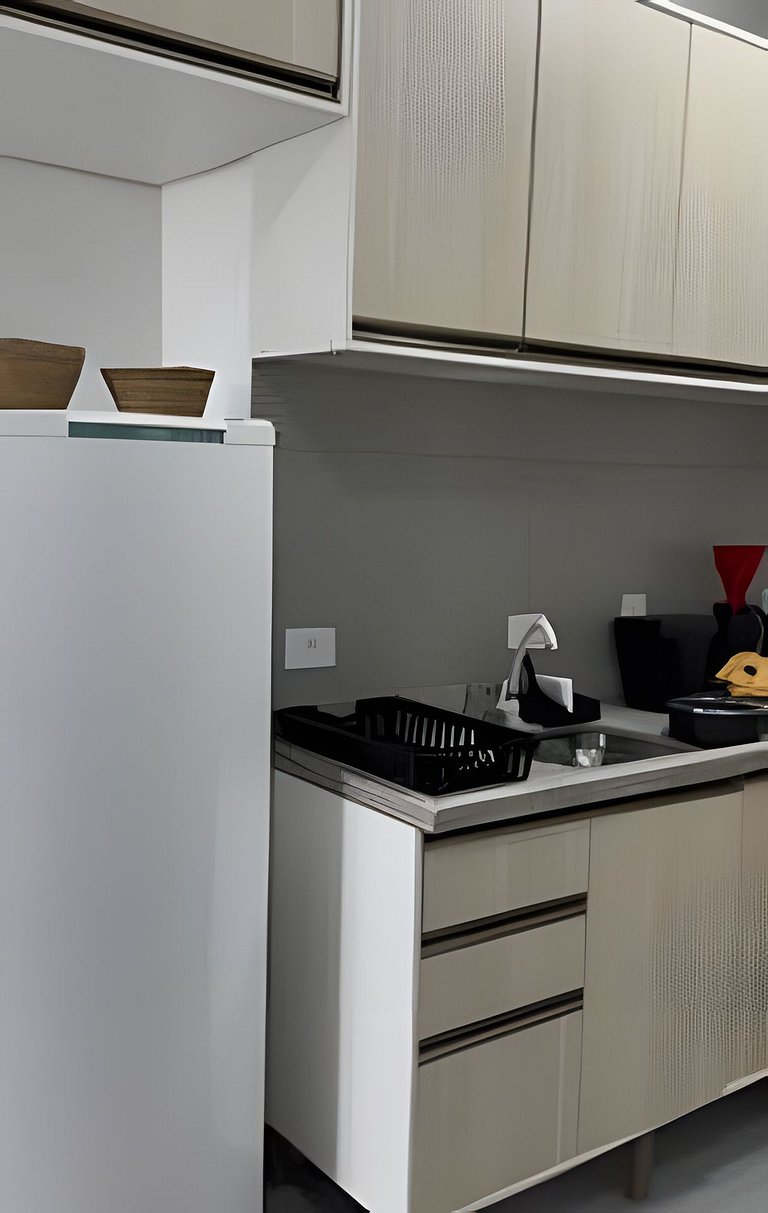 Flamingo pé na areia Matinhos - 311 -2 Quartos- Vista do mar