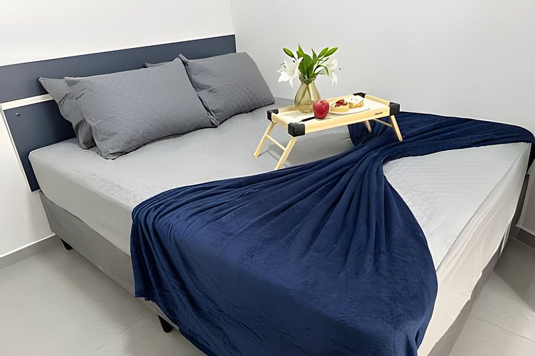 Flamingo pé na areia Matinhos - 311 -2 Quartos- Vista do mar