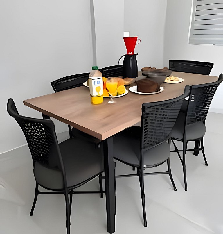 Flamingo pé na areia Matinhos - 104 - 2 Quartos - Vista Mar