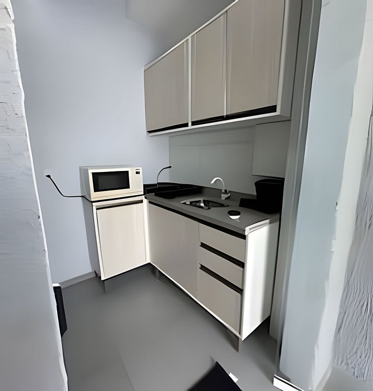 Flamingo pé na areia Matinhos - 104 - 2 Quartos - Vista Mar