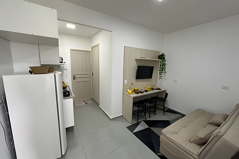 Flamingo pé na areia Matinhos - 311 -2 Quartos- Vista do mar