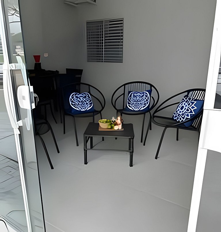 Flamingo pé na areia Matinhos - 104 - 2 Quartos - Vista Mar