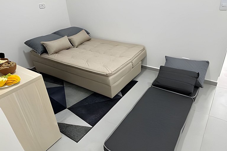 Flamingo pé na areia Matinhos - 311 -2 Quartos- Vista do mar