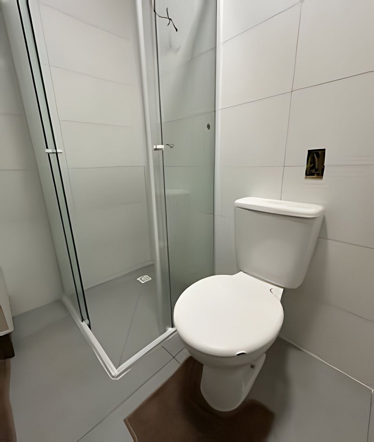 Flamingo pé na areia Matinhos - 209 -2 Quartos- Vista do mar