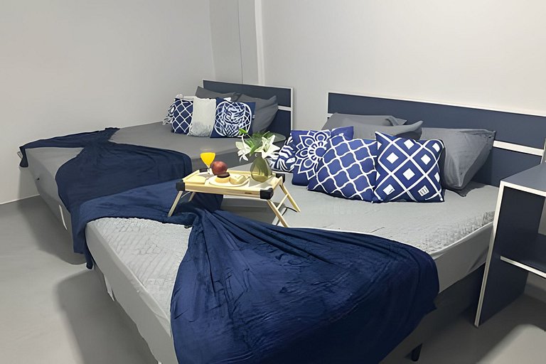 Flamingo pé na areia Matinhos - 102 -1 Quarto- 50m da praia