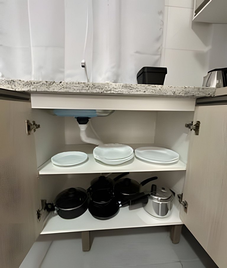 Flamingo pé na areia Matinhos - 102 -1 Quarto- 50m da praia