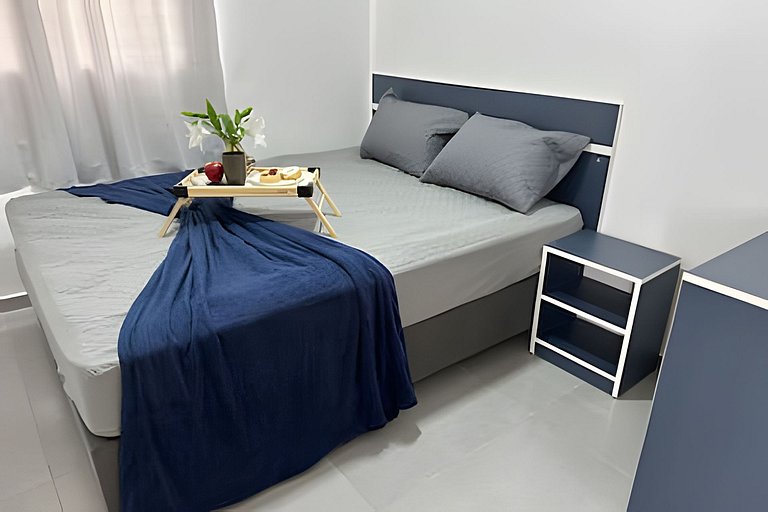 Flamingo pé na areia Matinhos - 310 -3 Quartos - Vista mar -