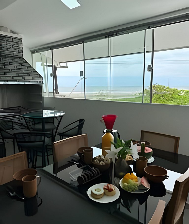 Flamingo pé na areia Matinhos - 313 -3 Quartos- 50m da praia