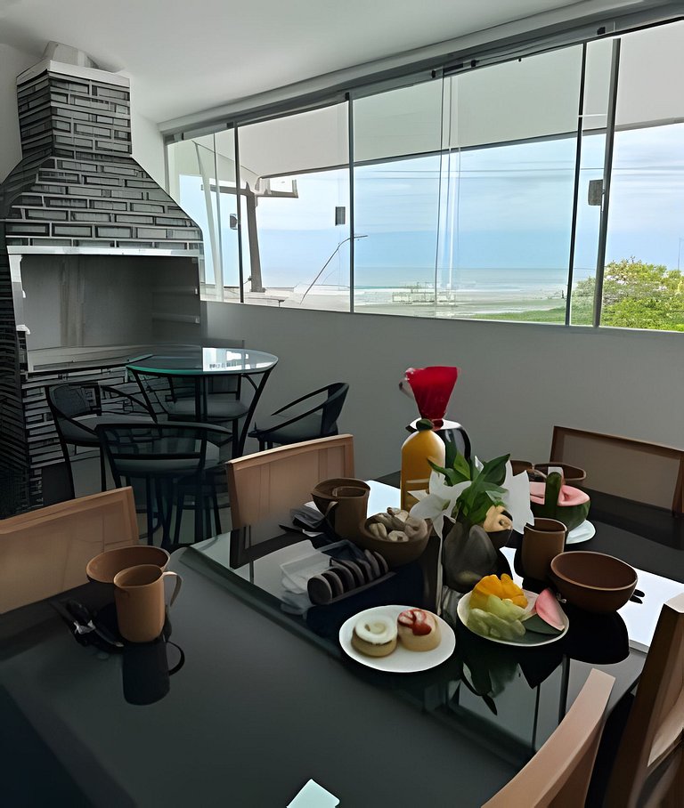 Flamingo pé na areia Matinhos - 313 -3 Quartos- 50m da praia