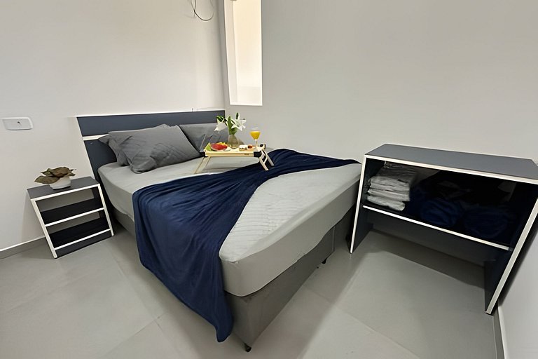 Flamingo pé na areia Matinhos - 313 -3 Quartos- 50m da praia