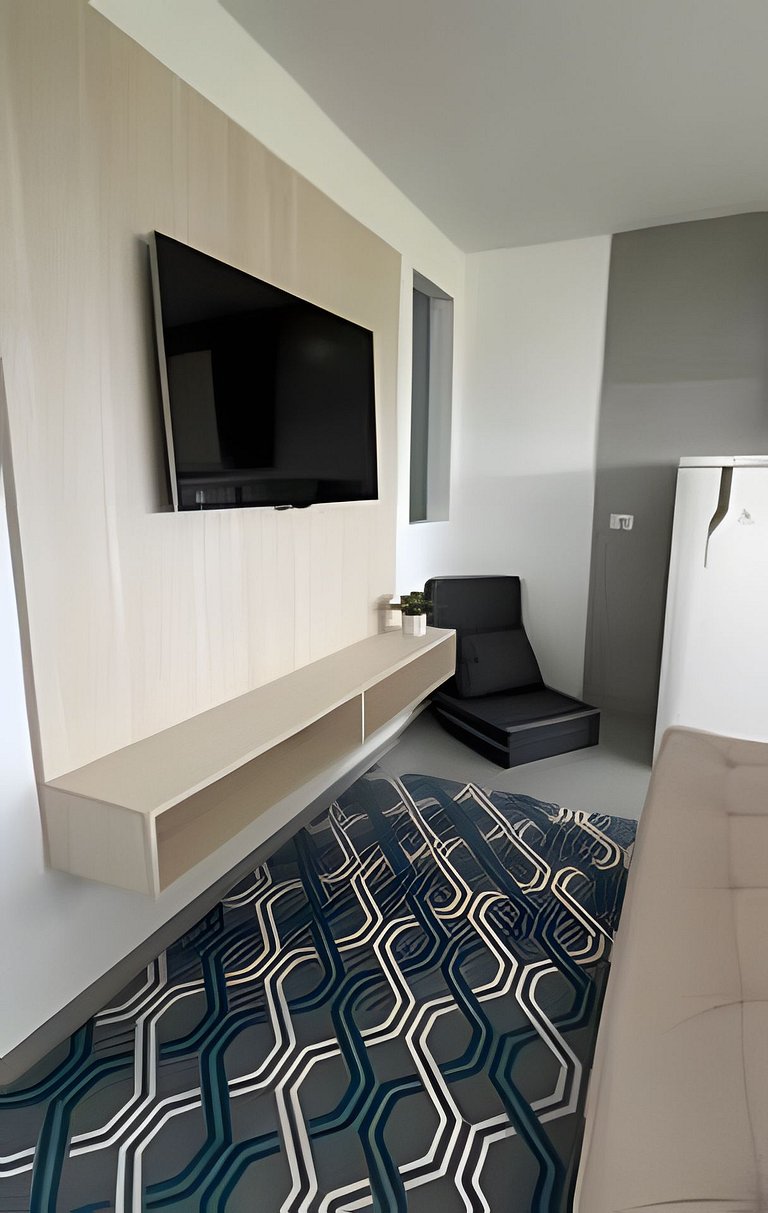 Flamingo pé na areia Matinhos - 313 -3 Quartos- 50m da praia