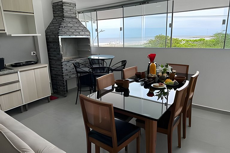 Flamingo pé na areia Matinhos - 313 -3 Quartos- 50m da praia