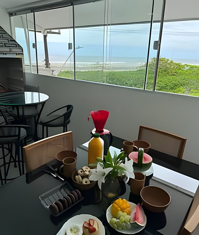 Flamingo pé na areia Matinhos - 313 -3 Quartos- 50m da praia