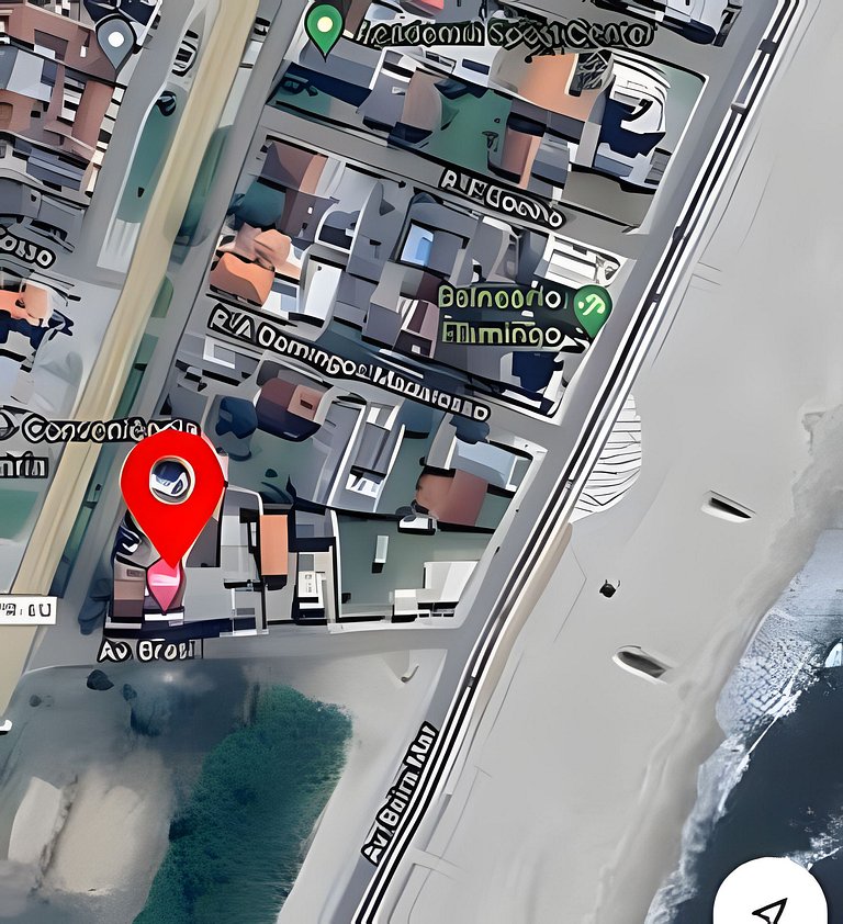 Flamingo pé na areia Matinhos - 207 -1 Quarto- 50m da praia