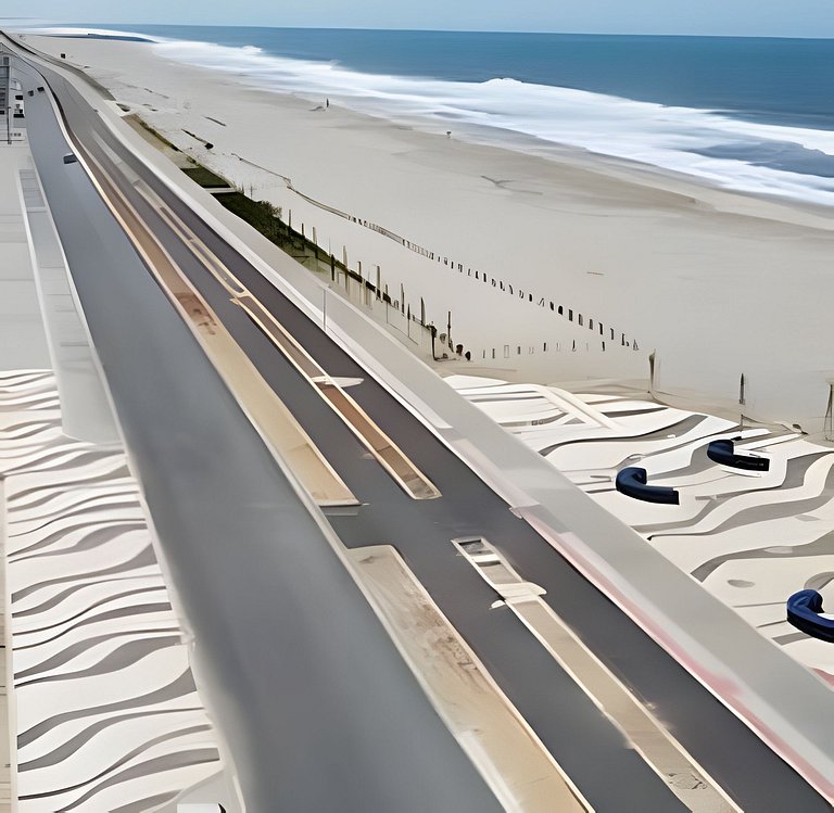 Flamingo pé na areia Matinhos - 207 -1 Quarto- 50m da praia