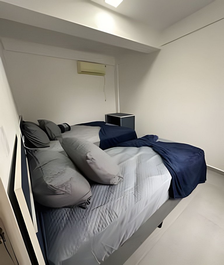 Flamingo pé na areia Matinhos - 207 -1 Quarto- 50m da praia