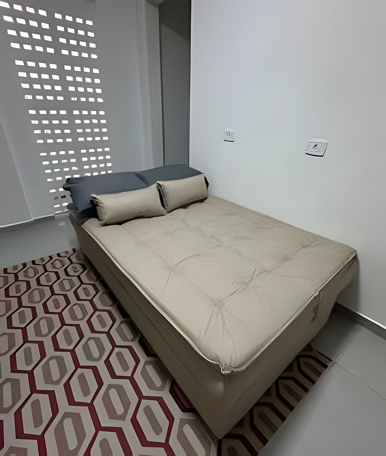 Flamingo pé na areia Matinhos - 207 -1 Quarto- 50m da praia