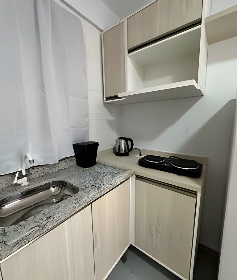 Flamingo pé na areia Matinhos - 208 -1 Quarto- 50m da praia