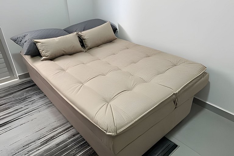 Flamingo pé na areia Matinhos - 208 -1 Quarto- 50m da praia