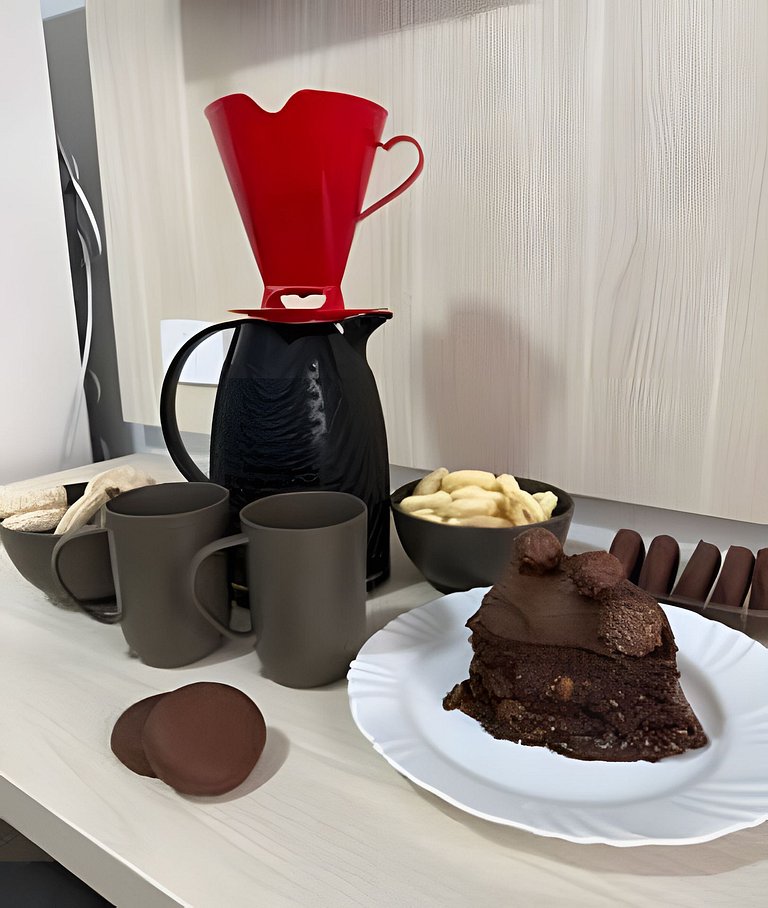 Flamingo pé na areia Matinhos - 208 -1 Quarto- 50m da praia