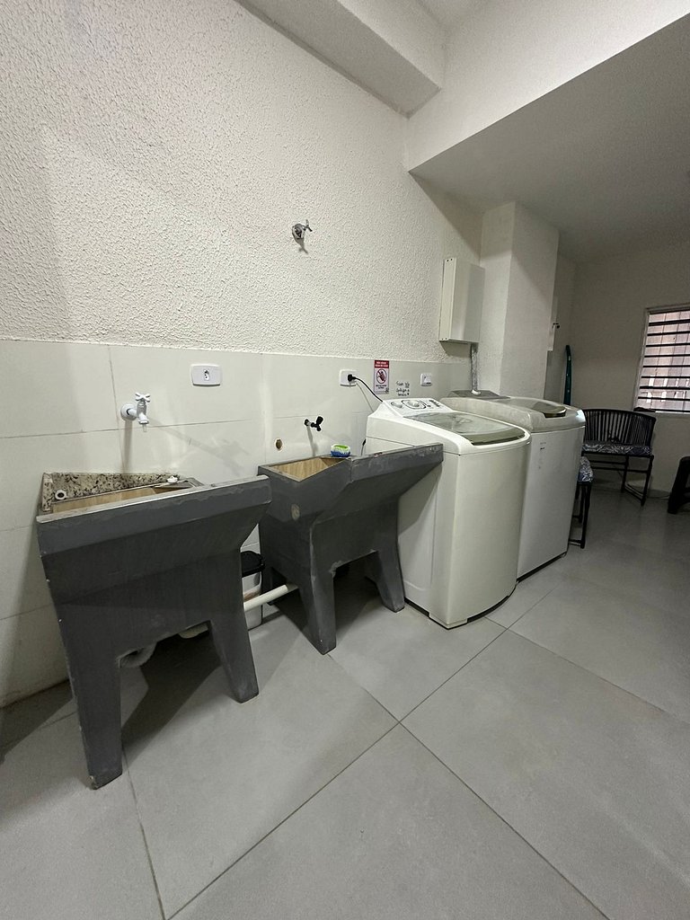 Flamingo Pé na areia (104) 2 Quartos - Vista Mar - Térreo