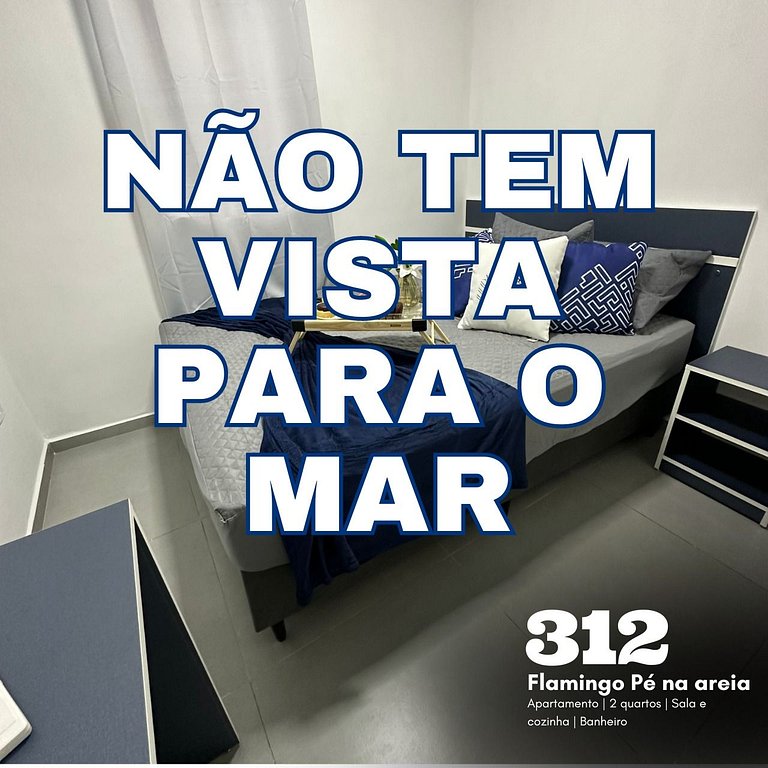 Flamingo pé na areia Matinhos - 312 - Não tem vista mar