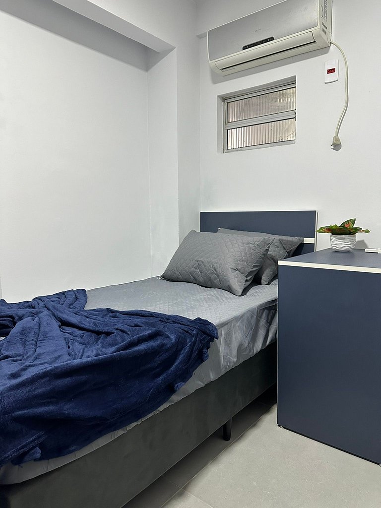 Flamingo pé na areia Matinhos - 101 -1 Quarto- 50m da praia