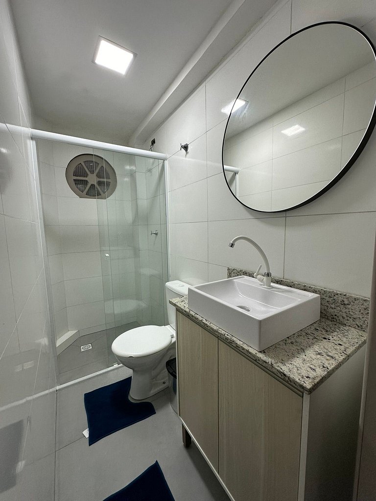 Flamingo pé na areia Matinhos - 101 -1 Quarto- 50m da praia