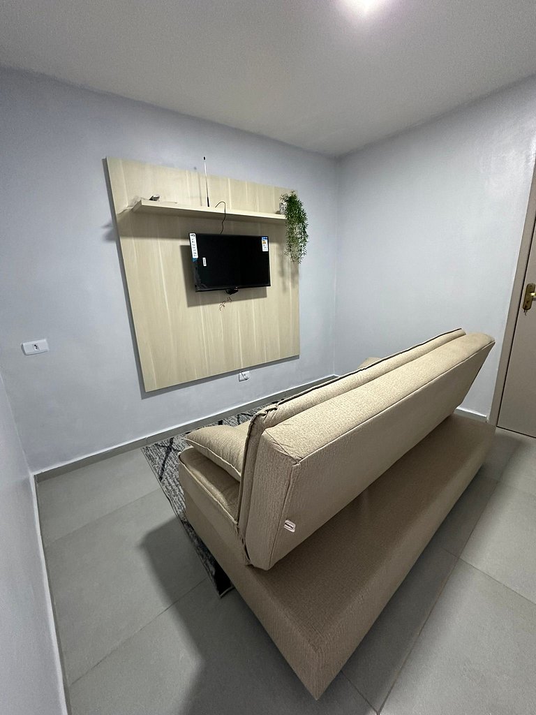 Flamingo pé na areia Matinhos - 104 - 2 Quartos - Vista Mar