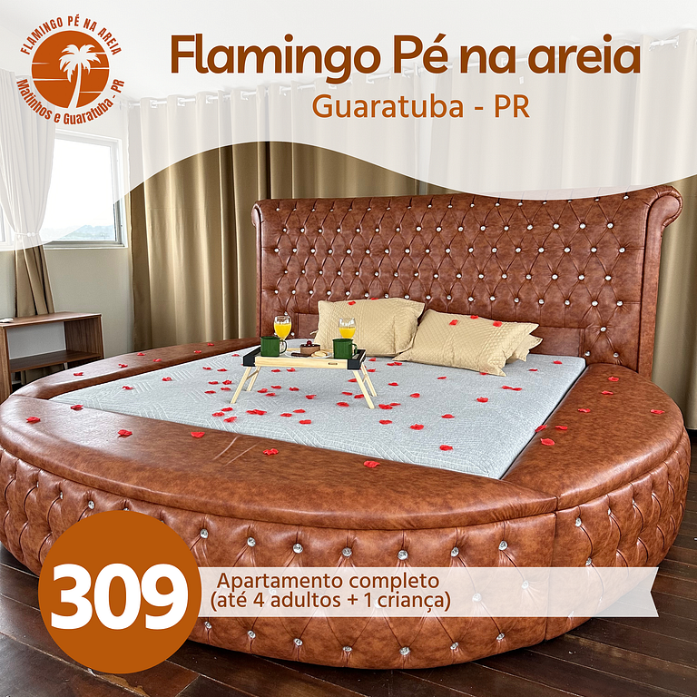 Flamingo Guaratuba 309 LUXO - Vista mar