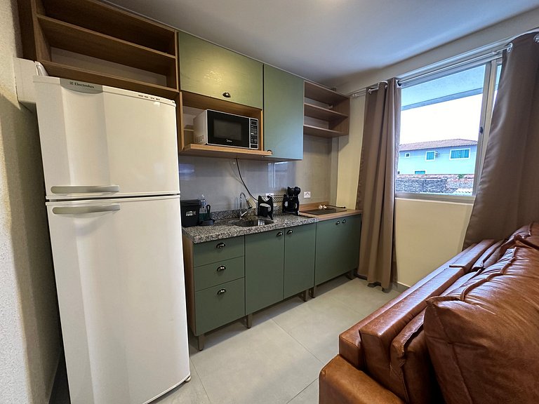 201 - Flamingo Centro Guaratuba - Pé na areia