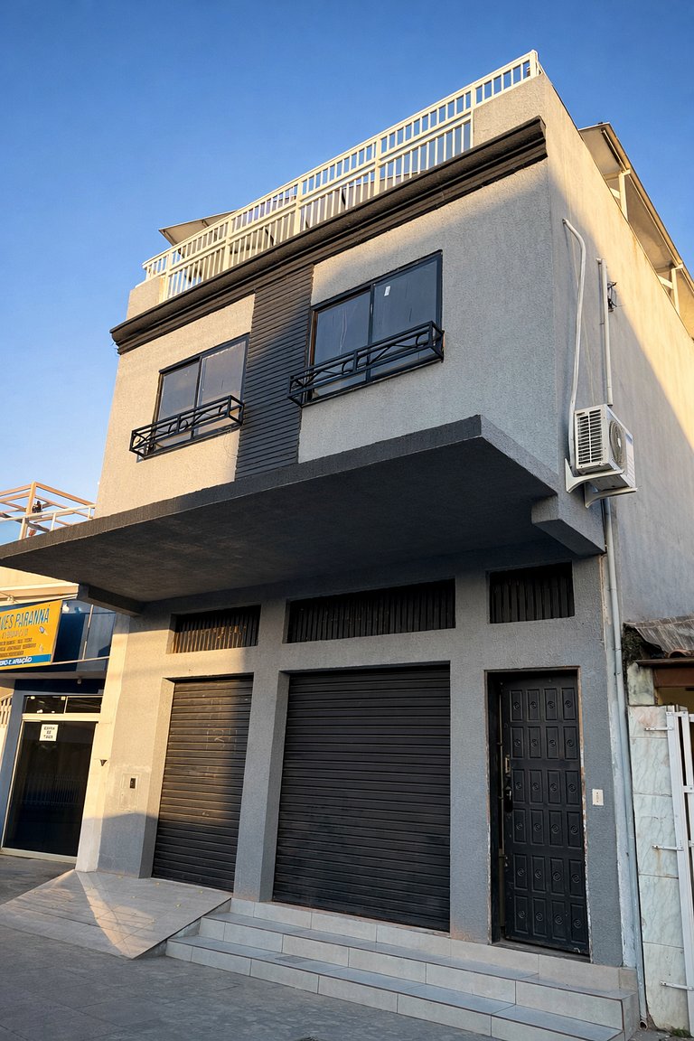 204 - Flamingo Centro Guaratuba - Pé na areia