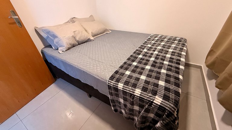 308 - Flamingo Centro Guaratuba - Pé na areia