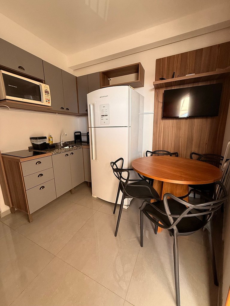 308 - Flamingo Centro Guaratuba - Pé na areia