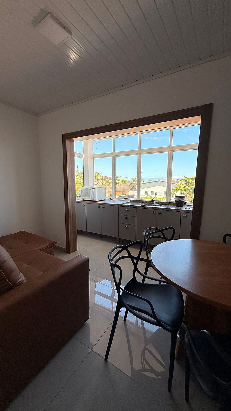 307 - Flamingo Centro Guaratuba - Pé na areia