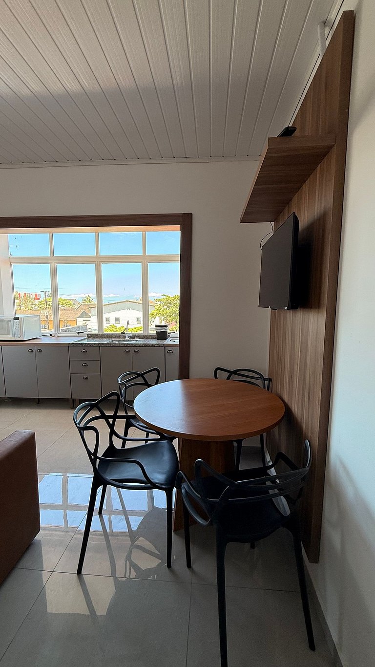 307 - Flamingo Centro Guaratuba - Pé na areia