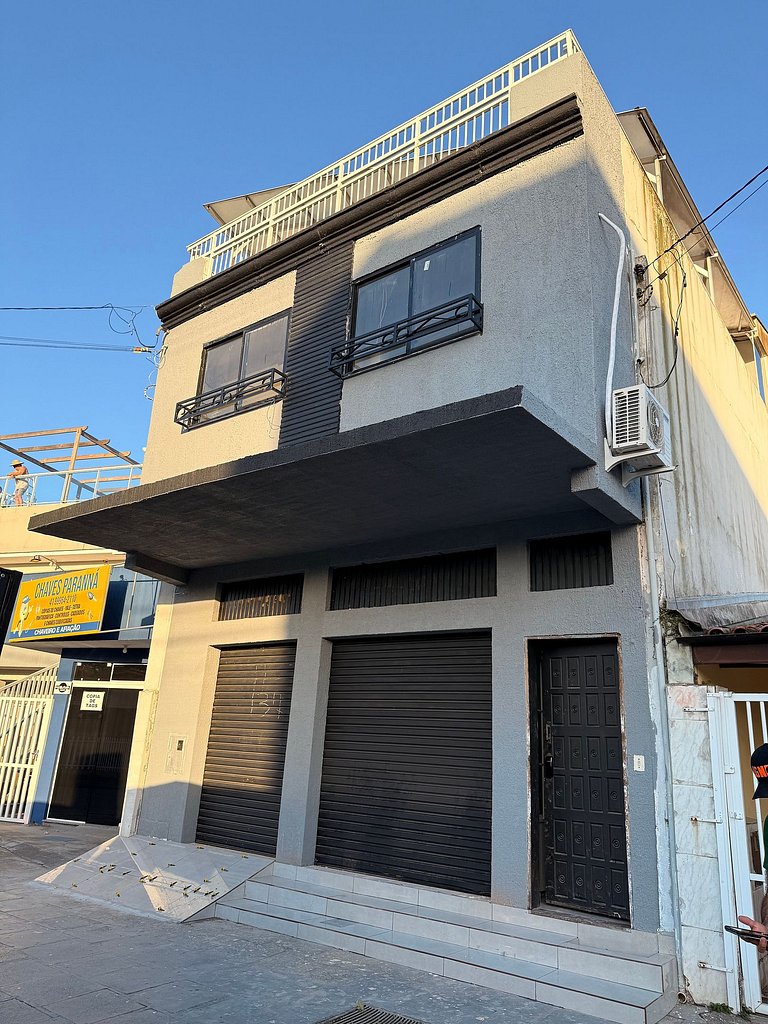 307 - Flamingo Centro Guaratuba - Pé na areia