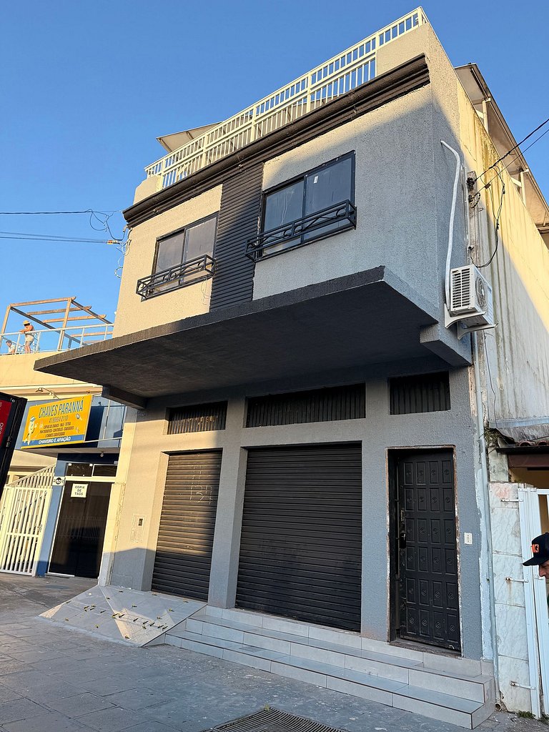 307 - Flamingo Centro Guaratuba - Pé na areia