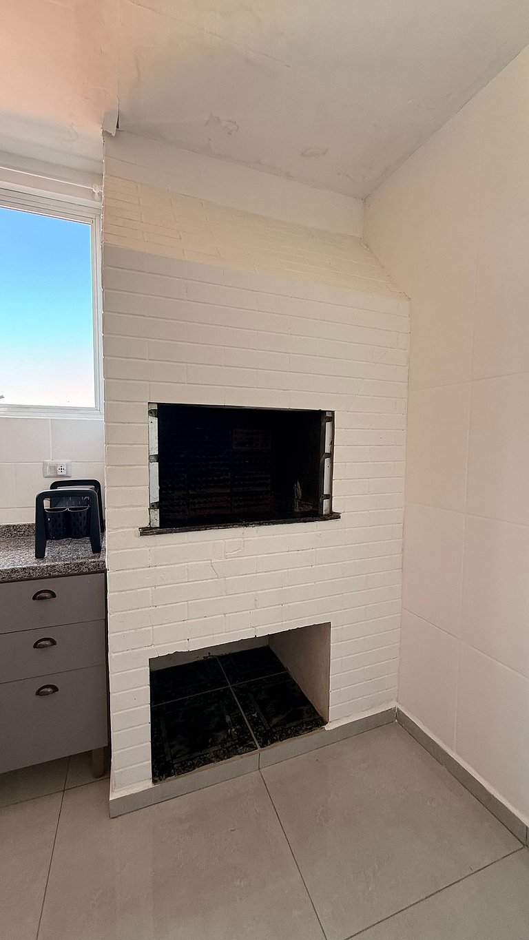 306 - Flamingo Centro Guaratuba - Pé na areia