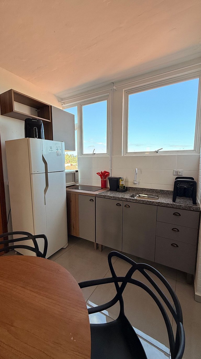 306 - Flamingo Centro Guaratuba - Pé na areia