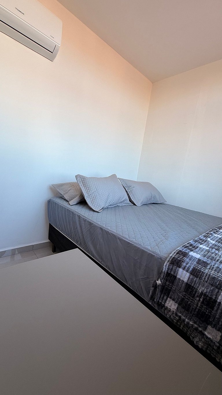 306 - Flamingo Centro Guaratuba - Pé na areia