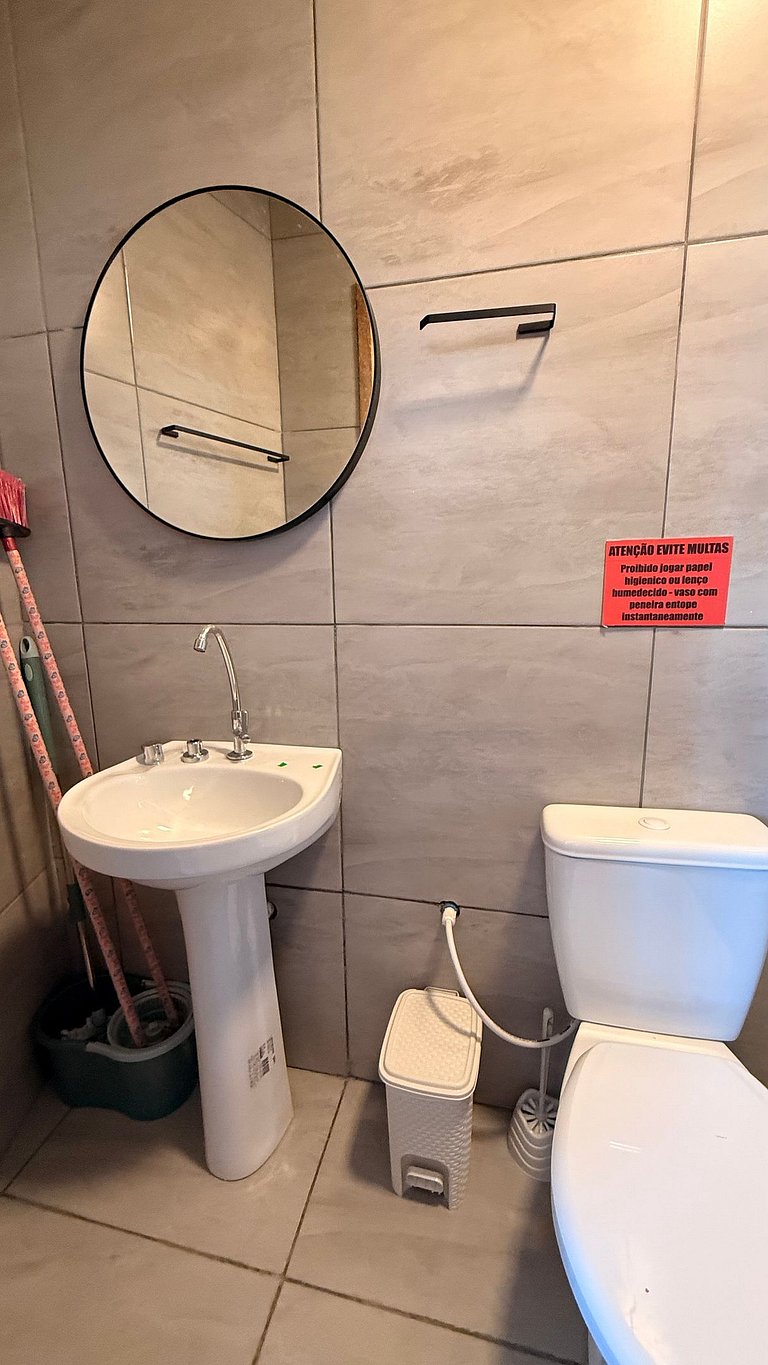 306 - Flamingo Centro Guaratuba - Pé na areia