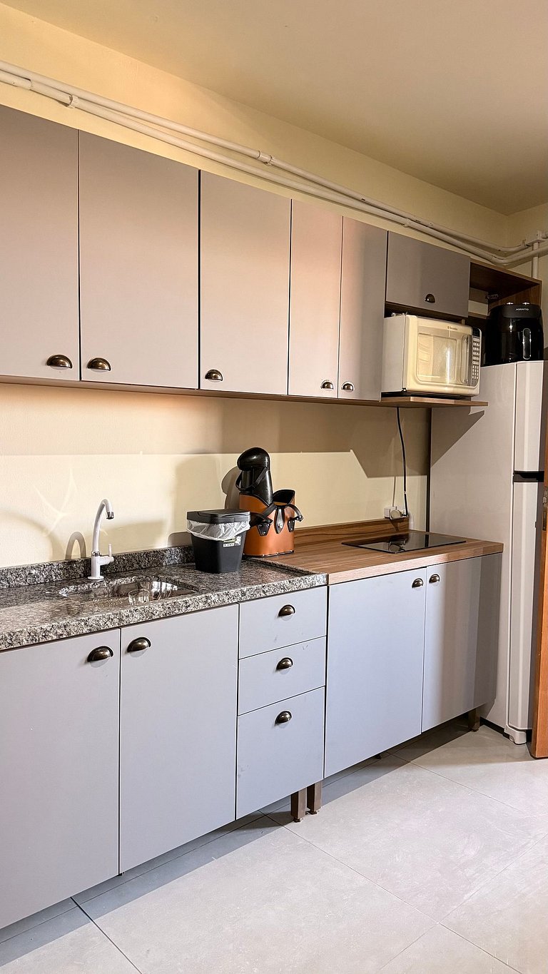 202 - Flamingo Centro Guaratuba - Pé na areia