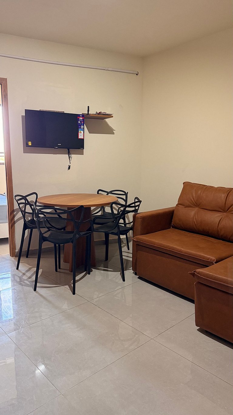 202 - Flamingo Centro Guaratuba - Pé na areia