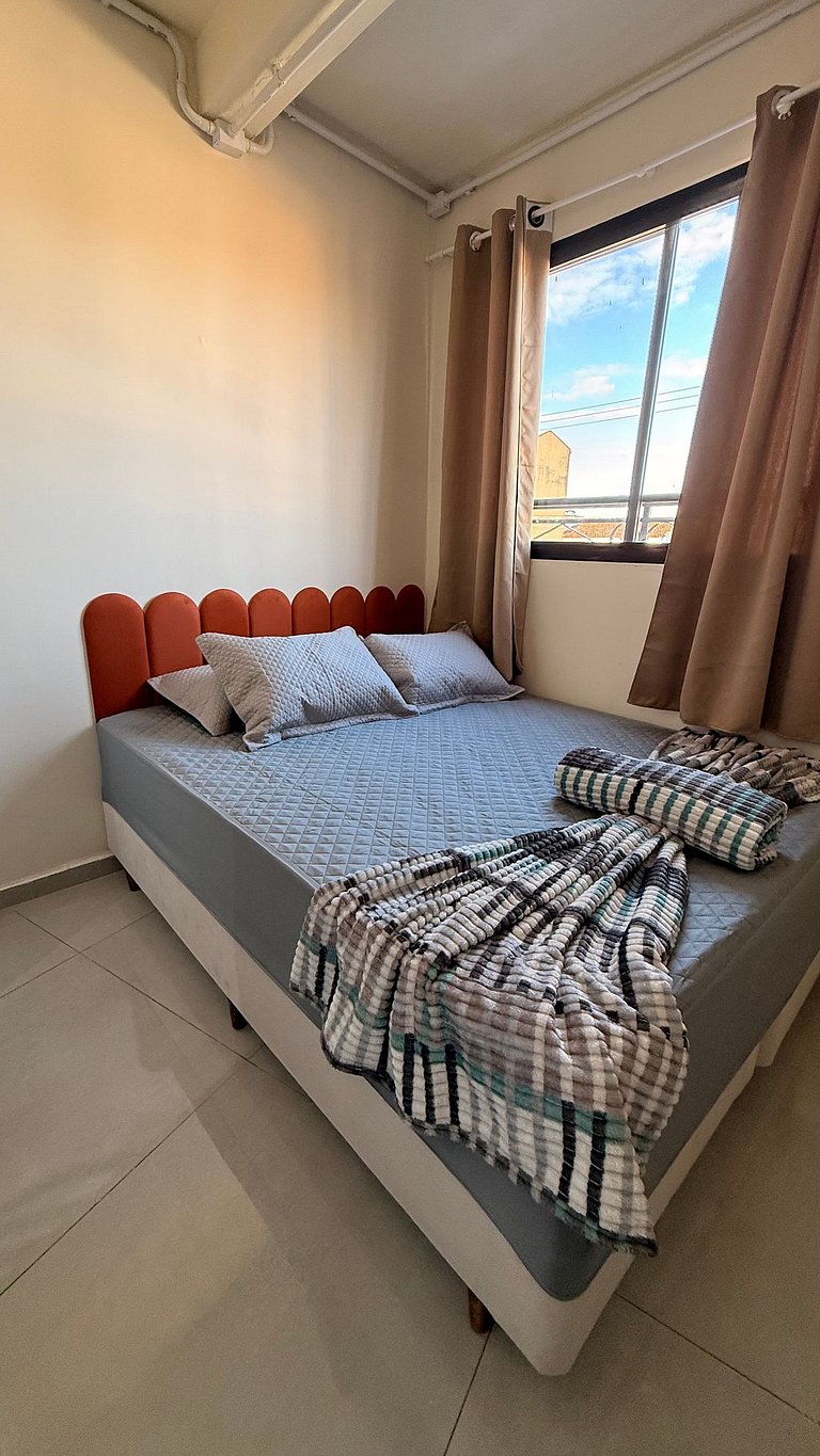 202 - Flamingo Centro Guaratuba - Pé na areia